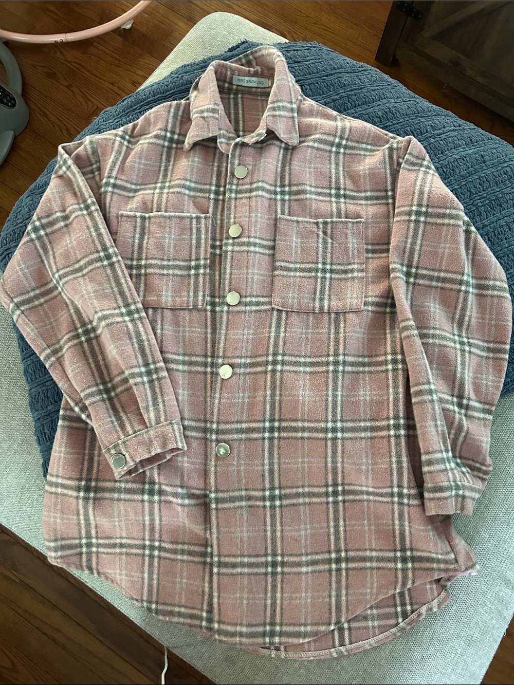 Womens boutique shacket